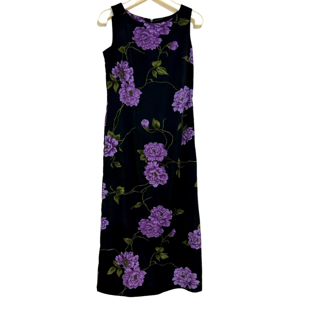 Chadwick’s Sleeveless Maxi Dress Floral